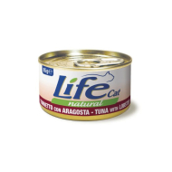 LifeCat Вологий корм для котів Тунець з омарами 85 г