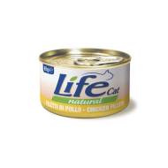LifeCat Вологий корм для котів Куряче філе 85 г