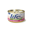 LifeCat Вологий корм для котів Тунець з курячою шинкою 85 г