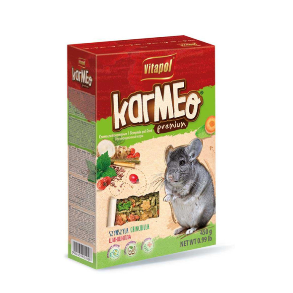 Vitapol Karmeo Premium Корм для шиншил, 450 г