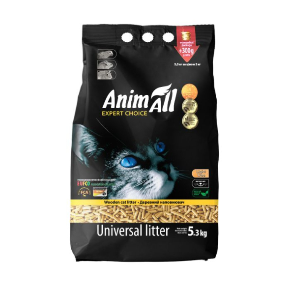 AnimAll Наповнювач деревний 5,3 кг - 1