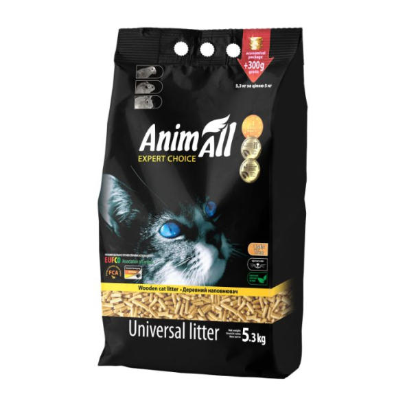 AnimAll Наповнювач деревний 5,3 кг - 2