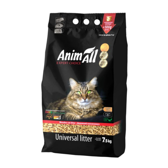 AnimAll Наповнювач деревний 7,5 кг - 2