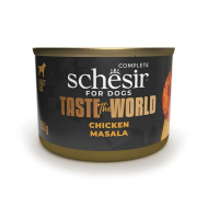 Schesir Taste the World Chicken Masala Вологий корм для собак масала з куркою в бульйоні, 150 г