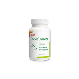 Dolfos Dolvit Junior (Долвіт Юніор) Комплекс вітамінів і мінералів для цуценят 90 таблеток