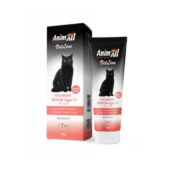 AnimAll VetLine Senior Age Фітопаста для котів старше 7 років, 100 г