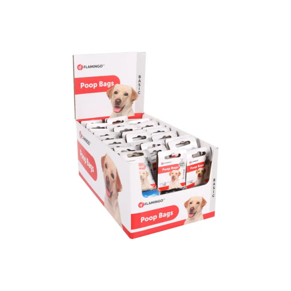 Flamingo Swifty Waste Bags Біорозкладні пакети з крохмалю для прибирання за тваринами, 2х20 шт - 2