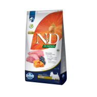 Farmina N&amp;D Pumpkin GF Lamb&amp;Blueberry Adult Mini Беззерновий сухий корм з ягням, гарбузом і чорницею для собак малих порід, 7 кг