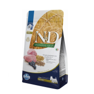 Farmina N&amp;D Ancestral Grain Lamb&amp;Blueberry Adult Mini Сухий корм з ягням і чорницею для собак малих порід, 800 г