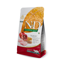 Farmina N&amp;D Ancestral Grain Chicken&amp;Pomegranate Cat Adult Сухий корм з куркою і гранатом для котів, 5 кг