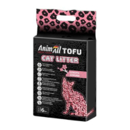 AnimAll Tofu Наповнювач соєвий з ароматом сакури 6 л