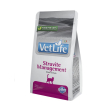 Farmina Vet Life Management Struvite Сухий лікувальний корм для котів для лікування та профілактики рецидивів струвітних уролітів при сечокам'яній хворобі, 400 г