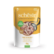Schesir Tuna with Chicken Вологий корм для котів тунець з курячим філе в желе пауч, 85 г