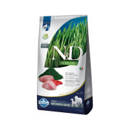 Farmina N&amp;D Spirulina Lamb &amp; Wolfberry Adult Medium &amp; Maxi Сухий корм з ягням, спіруліною і ягодами годжі для собак середніх і великих порід, 7 кг