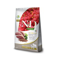 Farmina N&amp;D Quinoa Duck Broccoli&amp;Asparagus Adult Medium&amp;Maxi Neutered Сухий корм з кіноа, качкою, броколі і спаржою для стерилізованих собак середніх і великих порід, 2,5 кг