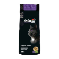 AnimAll Наповнювач деревний з ароматом лаванди 2,8 кг