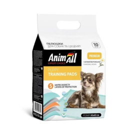 AnimAll Пелюшки з ароматом ромашки для цуценят та дорослих собак, 60 х 60 см, 10 шт