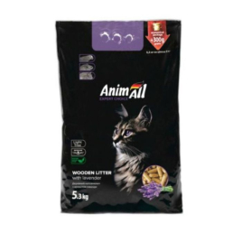 AnimAll Наповнювач деревний з ароматом лаванди 5,3 кг