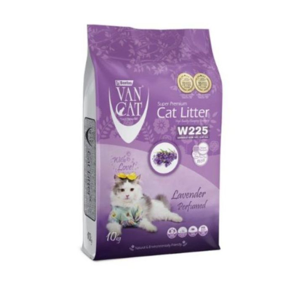 VanCat Lavender Бентонітовий наповнювач, з ароматом лаванди 10 кг (12 л)