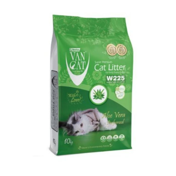 VanCat Aloe Vera Бентонітовий наповнювач, з ароматом алое вера 10 кг (12 л)