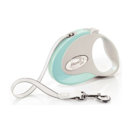 Flexi Style S Повідець-рулетка для собак до 12 кг, стрічка, 3 м, м'ятна