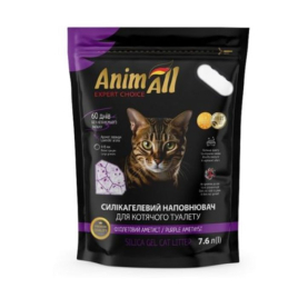 AnimAll "Фіолетовий аметист" Наповнювач силікагелевий 7,6 л