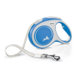 Flexi New Comfort L Повідець-рулетка для собак до 60 кг, стрічка, 5 м, синя