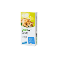 Drontal (Дронтал) Таблетки від глистів для котів, 1 шт