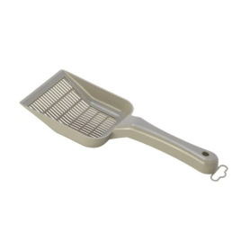 Moderna Scoopy Small Grid лопатка для наповнювача, тепло-сіра, 27,8 х 10,3 см