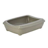 Moderna Arist-O-Tray Jumbo Туалет з бортиком для котів, сірий
