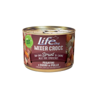 LifeDog Mixer Crocc Вологий корм для собак Курячі сердечка і печінка 150 г