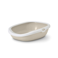 SAVIC Gizmo туалет для котів, білий мокко, розмір М