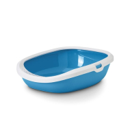 SAVIC Gizmo туалет для котів, біло-блакитний, розмір М