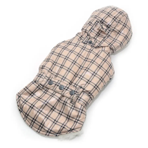 Matys жилет для собак Шанс №1 з капюшоном, бежевий, розмір 29 х 46 см - 3