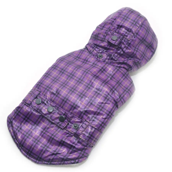 Matys жилет для собак Шанс №2 з капюшоном, фіолетовий, розмір 35 х 54 см - 3