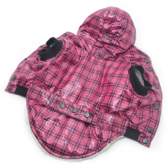 Matys жилет для собак Шанс №3 з капюшоном, рожевий, розмір 43 х 64 см