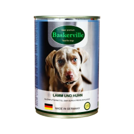 Baskerville Lamm und Huhn Вологий корм для собак ягня з півнем, 400 г