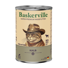 Baskerville Kalb Вологий корм для котів телятина, 400 г
