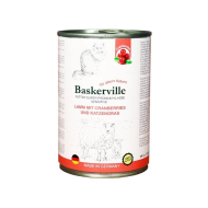 Baskerville Sensitive Lamm Mit Preiselbeeren Вологий корм для котів ягня з журавлиною та котячою м'ятою, 400 г