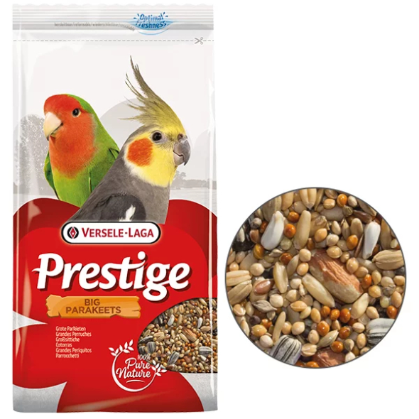 Versele-Laga Prestige Big Parakeet зернова суміш для середніх папуг, 1 кг