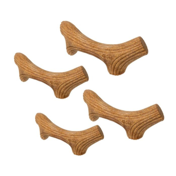 GiGwi Wooden Antler Іграшка для собак Ріг жувальний M, 19 см - 2