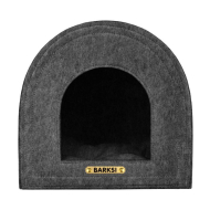 Barksi Будиночок для котів і собак сірий, XS