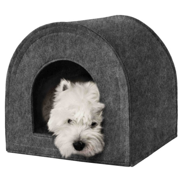 Barksi Будиночок для котів і собак сірий, XS - 1