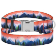 Barksi Urban Travel Нашийник для собак нейлоновий з металевою пряжкою Гори, розмір M