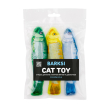 Barksi Іграшка для котів рибки-сардини з котячою м'ятою та дзвіночком, 3 шт,  16,5 см - 5