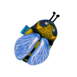 Barksi Іграшка для котів бджілка з дзвіночком, 10 х 6 см