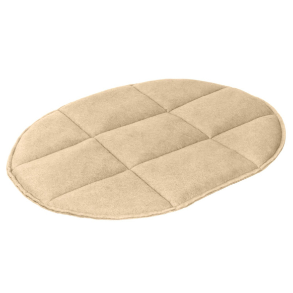 Barksi Лежак для котів і собак овальний бежевий, XS - 2