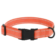 Barksi Нашийник для собак Брезент з металевою пряжкою помаранчевий, розмір M - 1