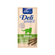 LifeCat Sticks Deli Snack Палички з індичкою і кроликом для котів 15 г