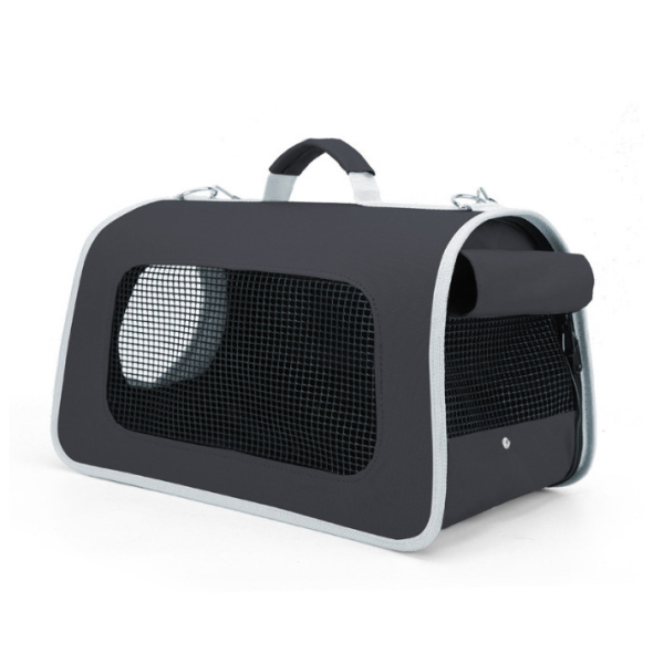 PAW COUTURE сумка-переноска для домашніх тварин, 43 x 24 x 26 см, розмір S, чорна